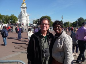 Mike and Cheryl Buckingham Palace